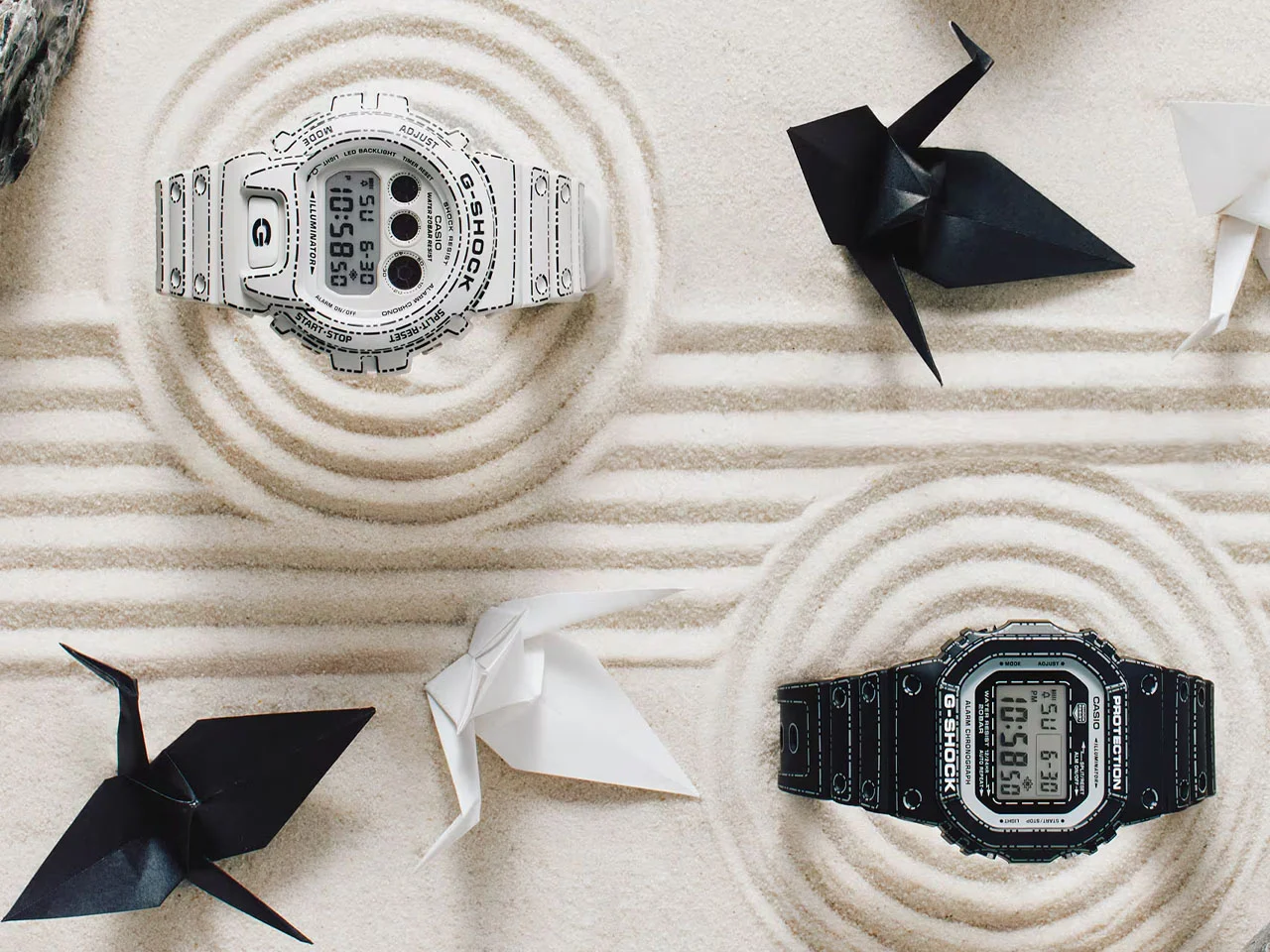 卡西欧折纸启发的G-Shock手表