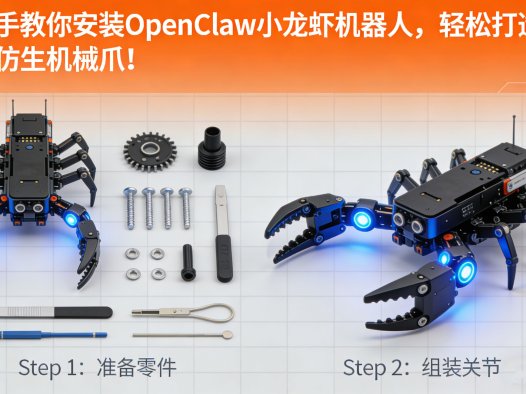 手把手教你打造自己的仿生机械爪——OpenClaw 小龙虾机器人安装全攻略